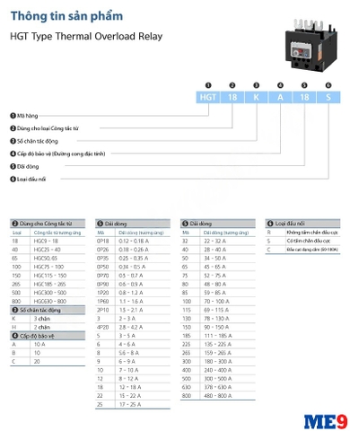 Khởi động từ Hyundai MC HG-SERIES