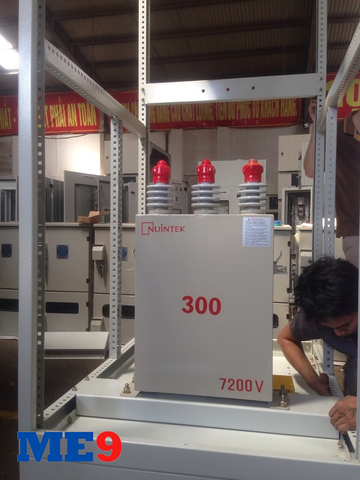 Tụ bù trung thế 3 pha 7.2kV 300kvar Nuintek