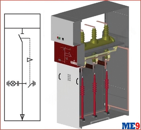 Tủ cầu dao cách ly BME-06