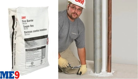 Xi măng chống cháy lan 3M™ Fire Barrier Mortar
