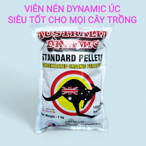 Phân bón hữu cơ DINAMIC | Nhập khẩu Úc (1kg) tốt cho mọi cây trồng