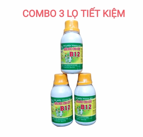 Chế phẩm B12 giải độc cây trồng, ngộ độc phân bón
