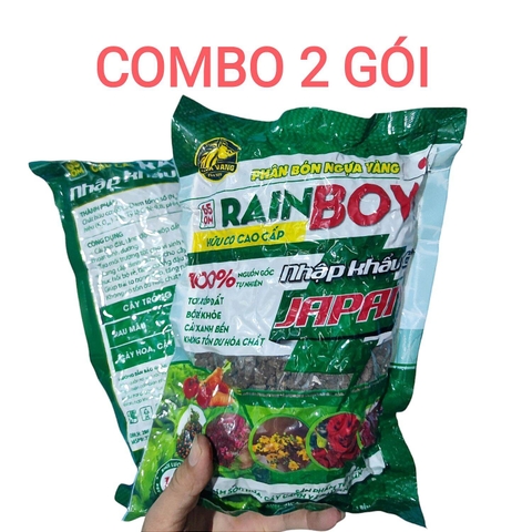 Phân viên nén hữu cơ RAINBOW Nhật Bản gói 1kg