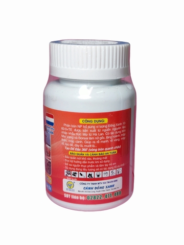 Nở gốc, tăng hoành cho Mai Vàng và Bonsai, lọ 100gr