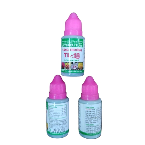Phân bón tăng trưởng LAYBATAI TL-18 Giúp cây tăng trưởng mạnh, phát mầm, mập thân, ra nhiều hoa