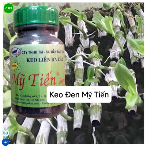 Keo liền sẹo Mỹ Tiến Super – màu nâu đen 225gr