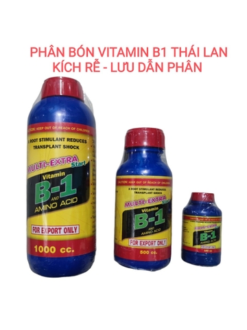 Dinh dưỡng cho Lan Start Vitamin B1 Thái Lan, kích thích ra rễ, phục hồi cây suy