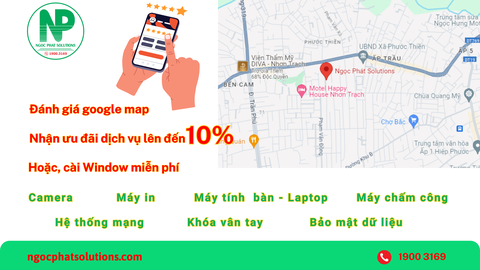 HƯỚNG DẪN ĐÁNH GIÁ NGỌC PHÁT SOLUTIONS TRÊN GOOGLE MAP