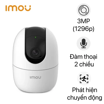 Camera Wifi IMOU xoay theo chuyển động 360 độ | 3MP | A32