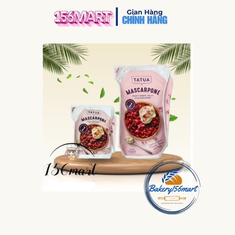 Phô Mai Mascarpone Cheese TATUA  Làm bánh tiramisu, nấu sốt, bánh mouse...
