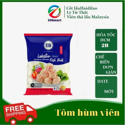 Tôm Hùm Viên EB - Viên Tôm Hùm Thả Lẩu
