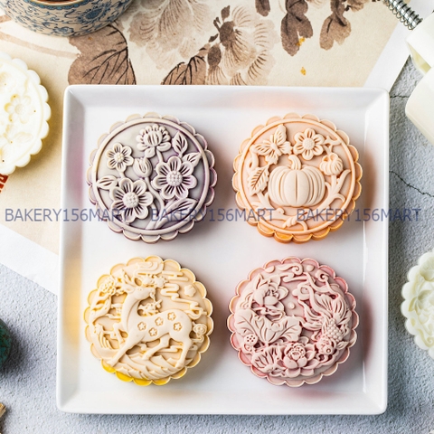150G 200G Bí Ngô Sika Khuôn Hươu Sao Bí Ngô 3D