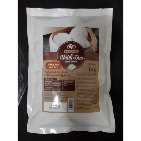 BỘT BÁNH BAO ORO TRỘN SẴN 1Kg