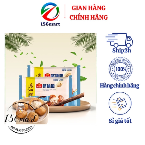 Bánh bao óc chó (hàng chuẩn loại 1) 9 cái/bịch