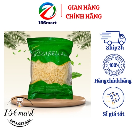 Phô mai sợi  MOZZARELLA bào sợi 