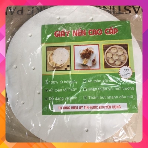 GIẤY NẾN  ĐỤC LỖ  (100 tờ 23cm)