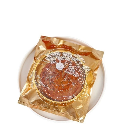10 bộ khay kèm túi trung thu cho bánh cỡ lớn 500g