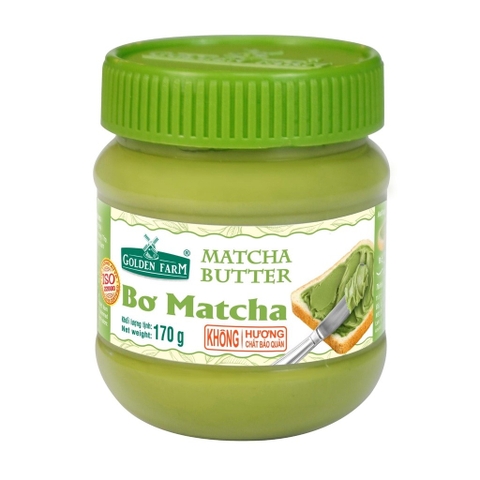 Bơ Matcha Golden Farm 170g/ 340g