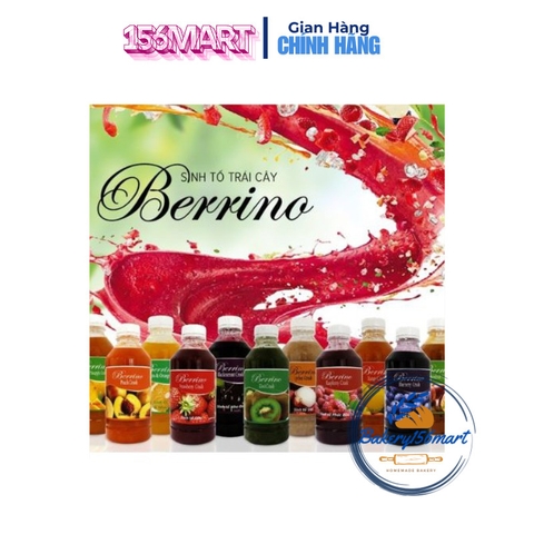 Sinh tố trái cây Berrino 1L đủ mùi