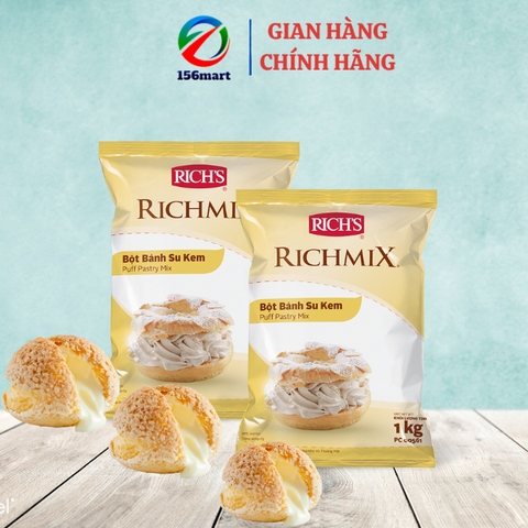 Bột trộn sẵn vỏ su kem Rich