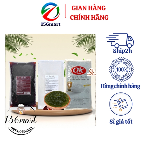 TRÂN CHÂU 3Q TRẮNG / CARAMEL (Sea Jelly) 2KG/ TRAN CHÂU OLONG