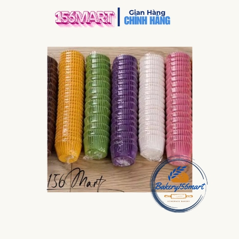 Cup giấy nến lót bánh 6cm / 8cm / 9cm / 10cm / 12cm
