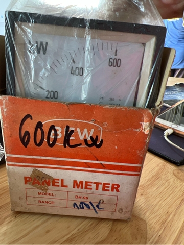 Đồng hồ đo KW BEW DH-96 600KW