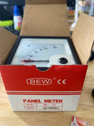 Đồng hồ Bew G.Tiếp BE-72 AC 100/5A Taiwan