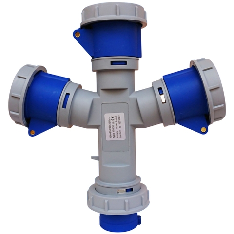 Phích cắm CN (kín nước) IP67 chia 3