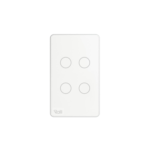 Mặt 4 công tắc cảm ứng chữ nhật CTCU.BLE CN.04T