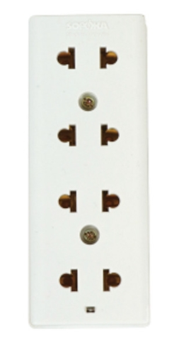 Ổ cắm điện SOPOKA E26 - 4 lỗ