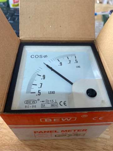 Đồng hồ cos Phi BEW BE-96 5A/220V