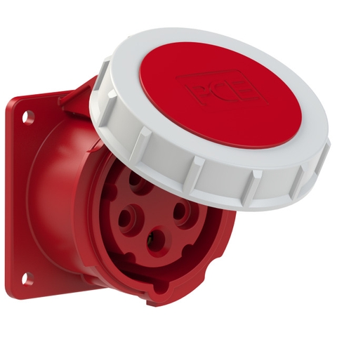 Phích cắm âm dạng thẳng 16A 5P 6H IP67