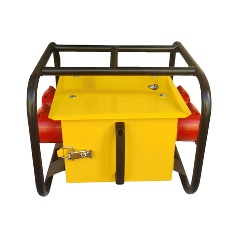 Tủ CN 4 ổ 4P 16A( sắt vàng) TCN416