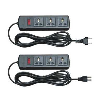 Ổ cắm có dây SINO 3 lỗ 3 chấu - 3 mét