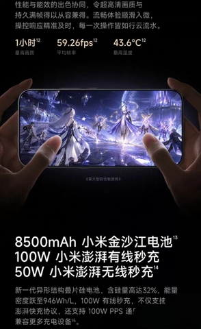 Điện thoại Xiaomi 18 Pro Max Snapdragon 8 Elite Extreme Gen 6 - Pin 8500mAh