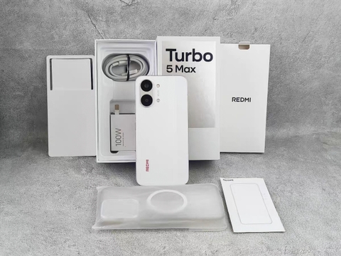Điện thoại REDMI Turbo 5 Max cũ likenew Dimensity 9500s