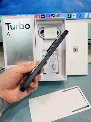 Điện thoại Xiaomi Redmi Turbo 4 Fullbox likenew qua sử dụng(Dimensity 8400 Ultra)