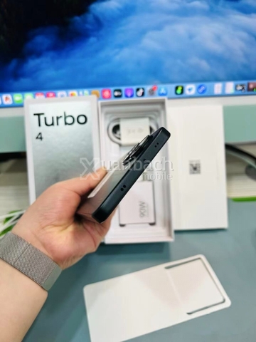 Điện thoại Xiaomi Redmi Turbo 4 Fullbox likenew qua sử dụng(Dimensity 8400 Ultra)