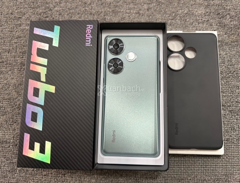Điện thoại Xiaomi Redmi Turbo 3 Fullbox (Snapdragon 8s gen 3)
