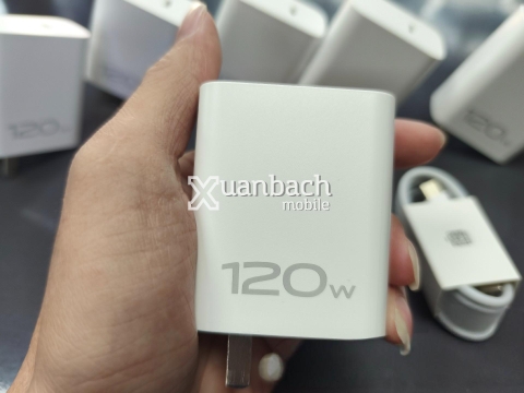 Bộ sạc bóc máy chuẩn iQOO Vivo 80W 120W