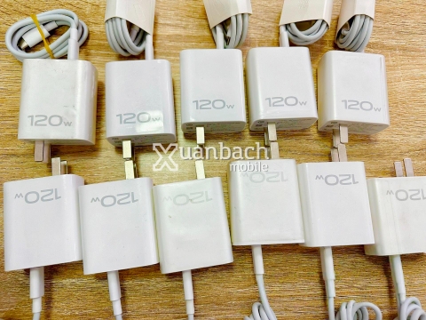 Bộ sạc bóc máy chuẩn iQOO Vivo 80W 120W