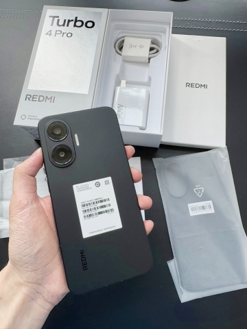 Điện thoại Xiaomi Redmi Turbo 4 Pro 5G ( Snapdragon 8s gen 4 - Pin 7550mah