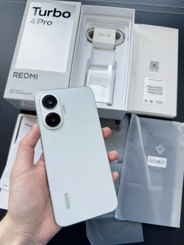 Điện thoại Xiaomi Redmi Turbo 4 Pro 5G ( Snapdragon 8s gen 4 - Pin 7550mah