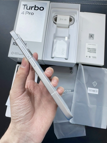 Điện thoại Xiaomi Redmi Turbo 4 Pro 5G ( Snapdragon 8s gen 4 - Pin 7550mah