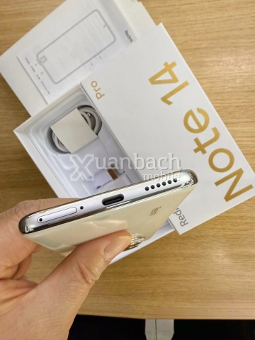 Điện thoại Xiaomi Redmi Note 14 Pro 5G Fullbox likenew(Dimensity 7300 Ultra)