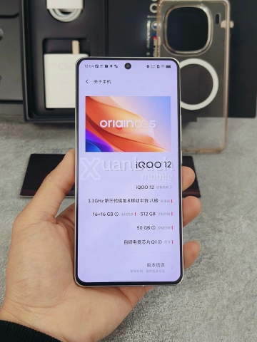 Điện thoại Vivo iQOO 12 5G New Seal Snapdragon 8 Elite
