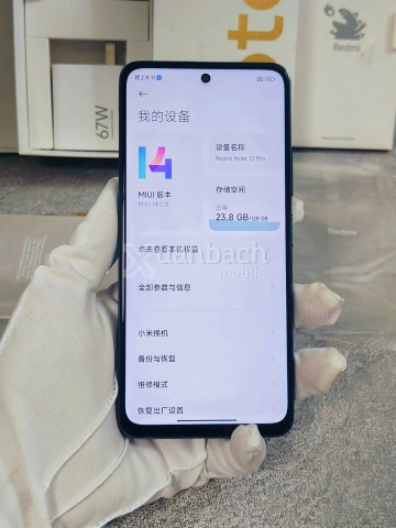 Điện thoại Xiaomi Redmi Note 10 Pro 5G cũ Dimensity 1100