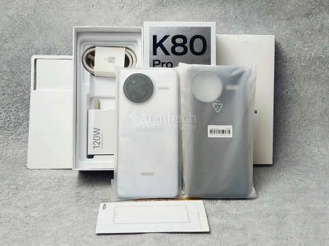 Điện thoại Xiaomi REDMI K80 Pro 5G likenew Snapdragon 8 Elite - Pin 6000mAh