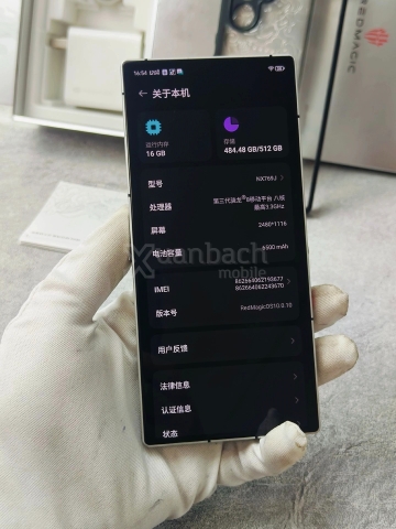 Điện thoại Nubia Red Magic 9 Pro 5G Likenew Snapdragon 8 Gen 3